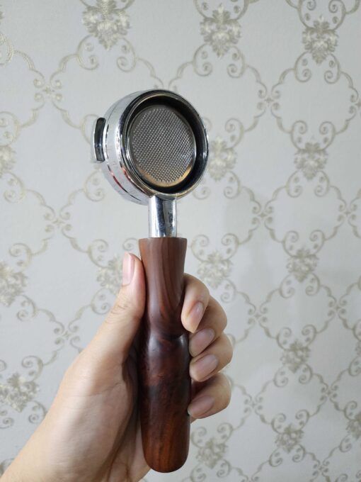 Tay Cầm Không Đáy 58mm cho máy pha cà phê Gemilai và Expobar